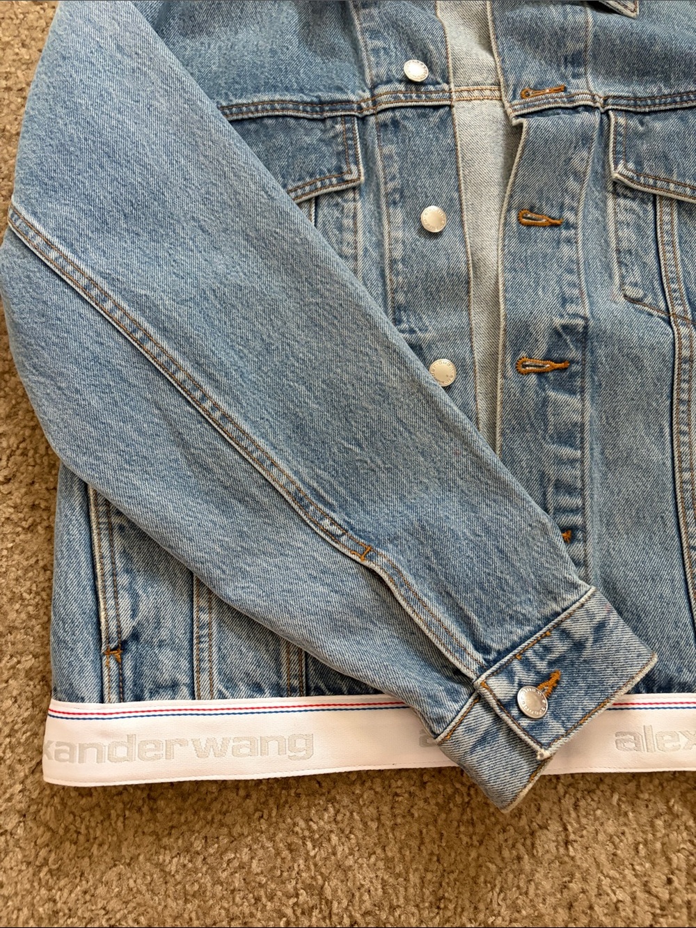 Alexander Wang Jean Jacket - Picture 3 of 7